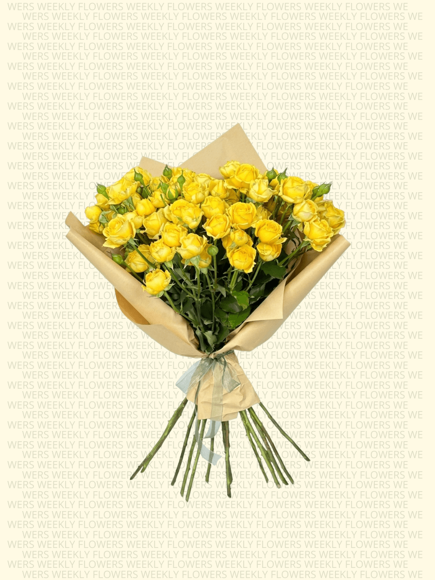 ყვითელი პაწაწინა ვარდი - Image 1